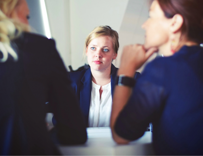 Attorney Working with Clients - united states trademark attorney