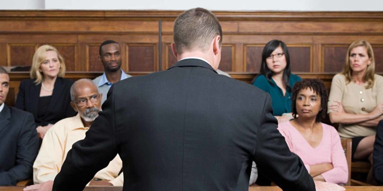 Attorney Speaking to Jury - idaho falls attorney